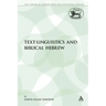 Text-Linguistics and Biblical Hebrew