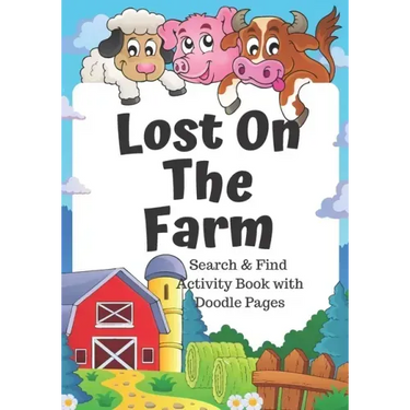 Lost on the Farm: fun animal search and find book for kids 5-7