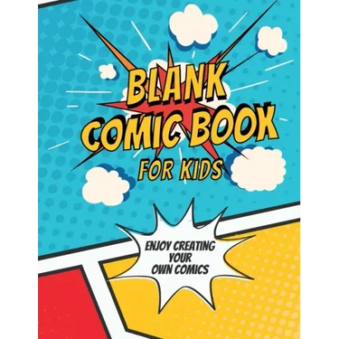 Blank Comic Book for Kids