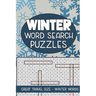 Winter Word Search Puzzles: Seek and Find Word Circle Puzzle Book Seasonal Activity Book for Kids and Adults