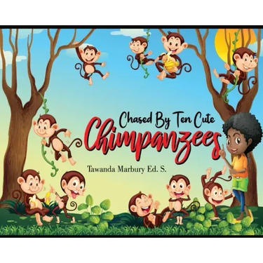 Chased By Ten Cute Chimpanzees