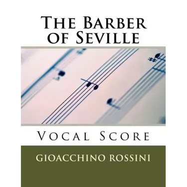 The Barber of Seville (Il Barbiere di Siviglia) - vocal score (Italian/English)