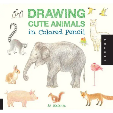 Drawing Cute Animals in Colored Pencil