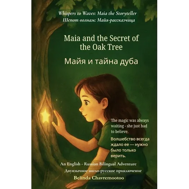 Maia and the Secret of the Oak Tree (An English - Russian Bilingual Adventure): A gentle tale of courage, discovery, and the magic within us all