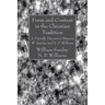 Form and Content in the Christian Tradition