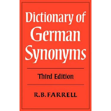 Dictionary of German Synonyms