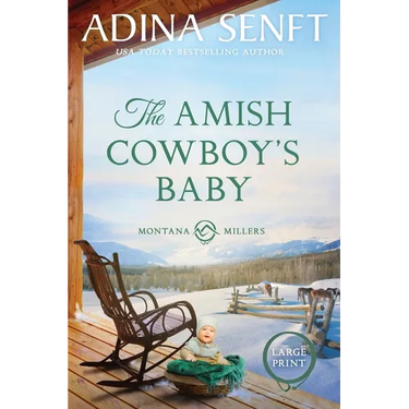 The Amish Cowboy's Baby: Montana Millers 2 Large Print