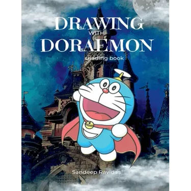 Drawing with Doraemon shading book