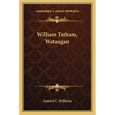 William Tatham, Wataugan