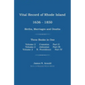 Vital Record of Rhode Island 1636-1850: Births, Marriages and Deaths: Cranston, Johnston, and North Providence, Rhode Island