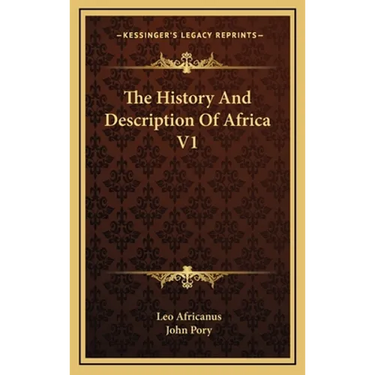 The History And Description Of Africa V1