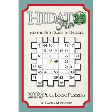 Hidato fun 25: 203 New Logic Puzzles
