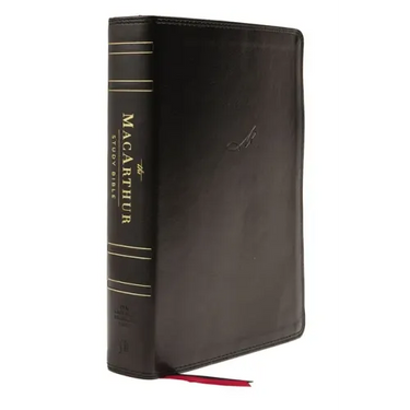 Nasb, MacArthur Study Bible, 2nd Edition, Leathersoft, Black, Comfort Print: Unleashing God's Truth One Verse at a Time