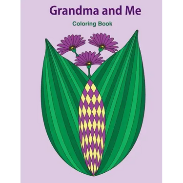 Grandma and Me Coloring Book: Gift for Grandma, from Granddaughter, from Grandson, Side by Side Coloring, Mother's Day