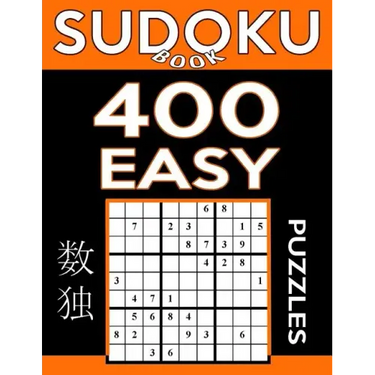 Sudoku Book 400 Easy Puzzles: Sudoku Puzzle Book With Only One Level of Difficulty