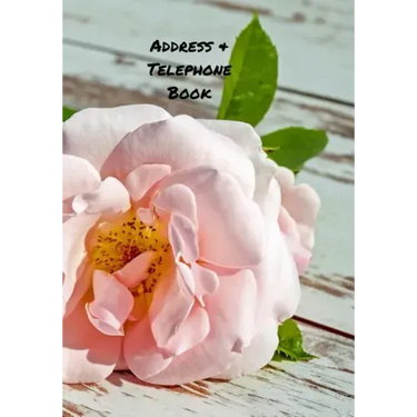 Address and Telephone Book: Address and Telephone Book 7" x 10" 187 pages