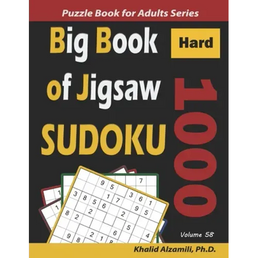 Big Book of Jigsaw Sudoku: 1000 Hard Puzzles