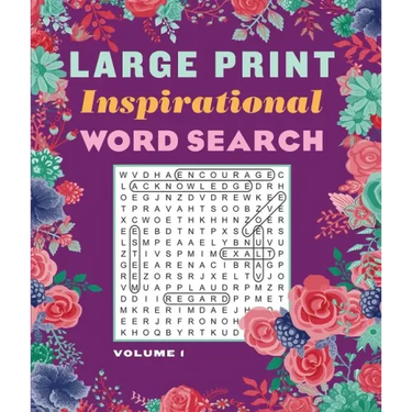 Large Print Inspirational Word Search Volume 1
