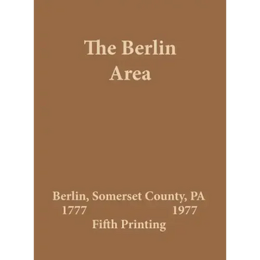 The Berlin Area 1777 - 1977