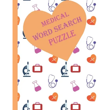 medical word search puzzle: fun puzzles 400 Word Search for doctors pharmacist dentist nurses and more - An Adult Activity Book and brain games an