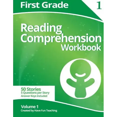 First Grade Reading Comprehension Workbook: Volume 1