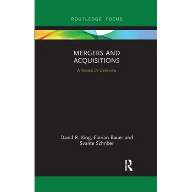 Mergers and Acquisitions: A Research Overview