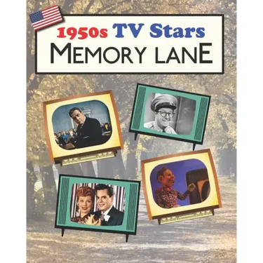 1950s TV Stars Memory Lane: Large print (US Edition) picture book for dementia patients