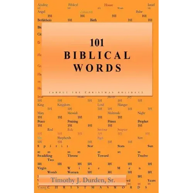 101 Biblical Words