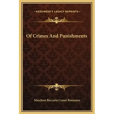 Of Crimes and Punishments