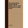 The Poetical Works Of Percy Bysshe Shelley - Vol. II - Plays, Translations & Longer Poems