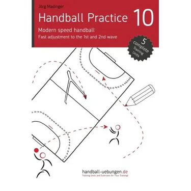 Handball Practice 10 - Modern speed handball: Fast adjustment to the 1st and 2nd wave