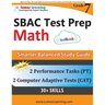 SBAC Test Prep: 7th Grade Math Common Core Practice Book and Full-length Online Assessments: Smarter Balanced Study Guide With Performance Task (PT) a