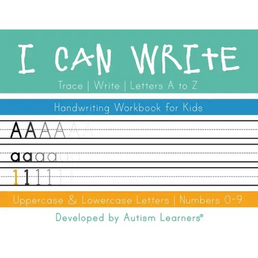 I Can Write: Uppercase and Lowercase Letter Handwriting Workbook