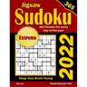 2022 Jigsaw Sudoku: 365 Extreme Puzzles for Every Day of the Year: Keep Your Brain Young