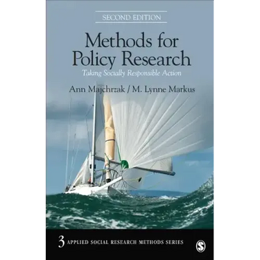 Methods for Policy Research: Taking Socially Responsible Action
