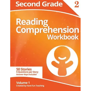 Second Grade Reading Comprehension Workbook: Volume 1