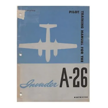 Pilot Training Manual For The Invader A-26