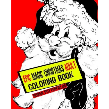 Epic Magic Christmas Adult Coloring Book