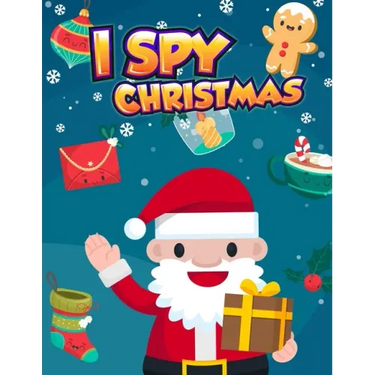 I Spy Christmas: A Fun Puzzle Book of Picture Riddles For Kids (I Spy Game and Coloring in Large Pages 8.5x11 inch)
