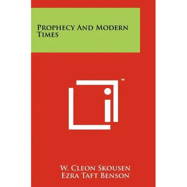 Prophecy And Modern Times