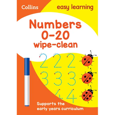 Numbers 0-20: Wipe-Clean Activity Book