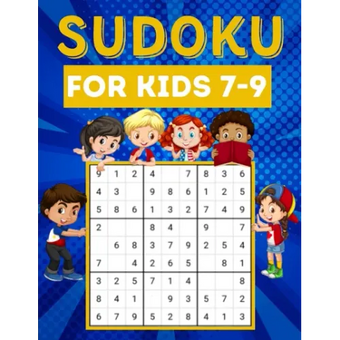 Sudoku for kids 7-9: 200 Sudoku puzzles for kids ages 7-9 with instructions and answers - Large size