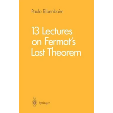 13 Lectures on Fermat's Last Theorem