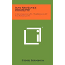 Love And Love's Philosophy: A Contribution To The Biology Of The Personality