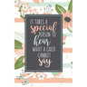 It Takes A Special Person To Hear What A Child Cannot Say: ABA Gifts For Behavior Therapist Autism Teacher Gift Teacher Appreciation For Special Educa