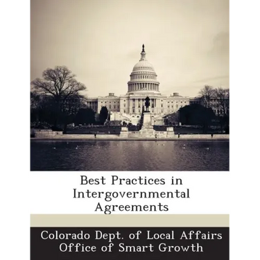 Best Practices in Intergovernmental Agreements