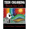 Teen Coloring Book for Girls