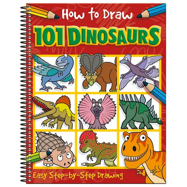 How to Draw 101 Dinosaurs