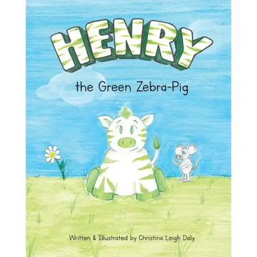 Henry the Green Zebra-Pig