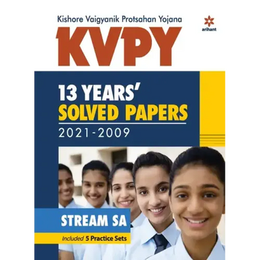 KVPY 13 Years Solved Papers 2021-2009 Stream SA